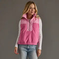 Colorblock Pink Vest