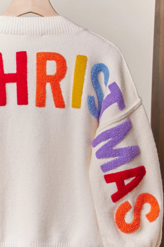 Merry Christmas Pullover Sweater