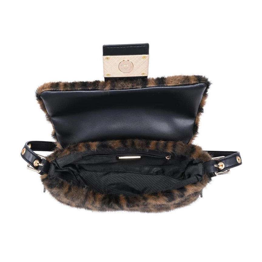 Beverly Faux Fur Crossbody