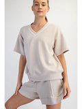 Captured Short Sleeve Top