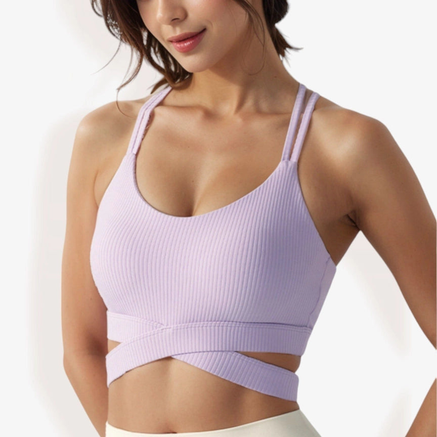 Criss Cross Sports Bra