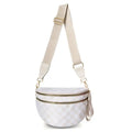 Falling Snow Crossbody Sling Bag