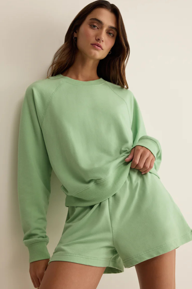 Saldana Solid Sweatshirt