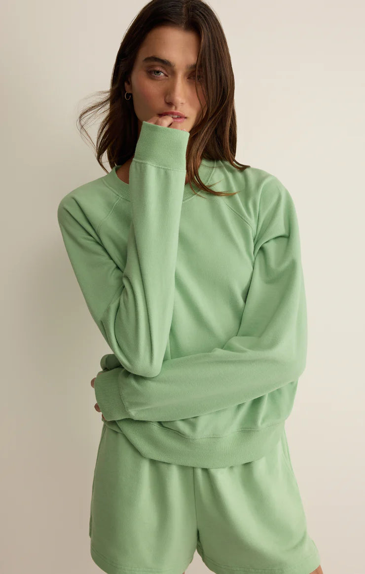 Saldana Solid Sweatshirt