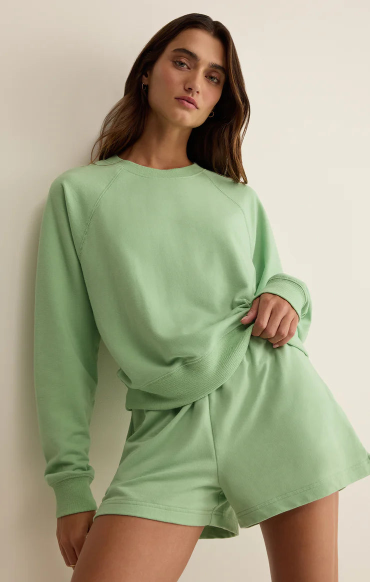 Saldana Solid Sweatshirt