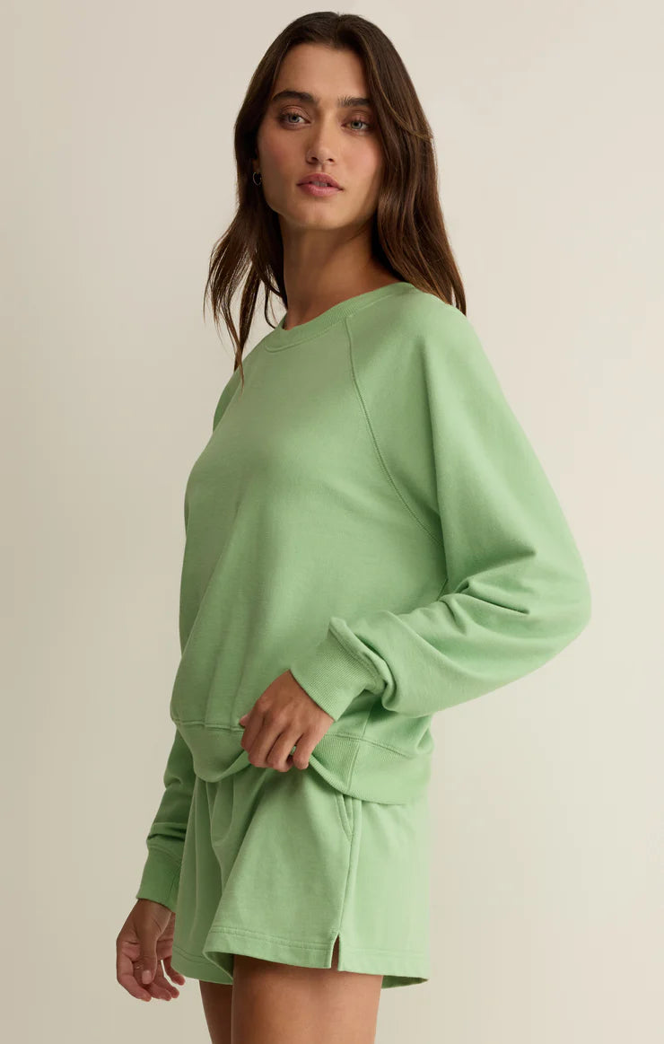 Saldana Solid Sweatshirt