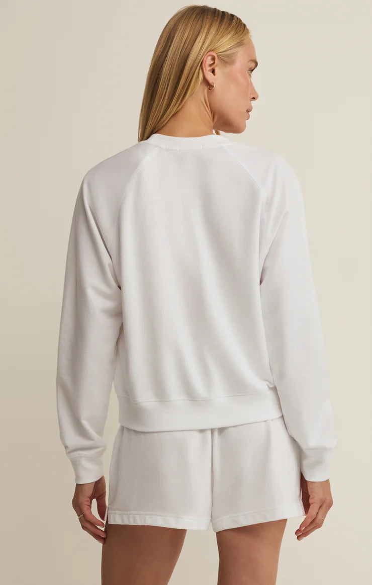 Saldana Solid Sweatshirt