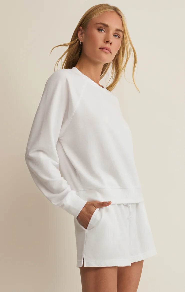 Saldana Solid Sweatshirt