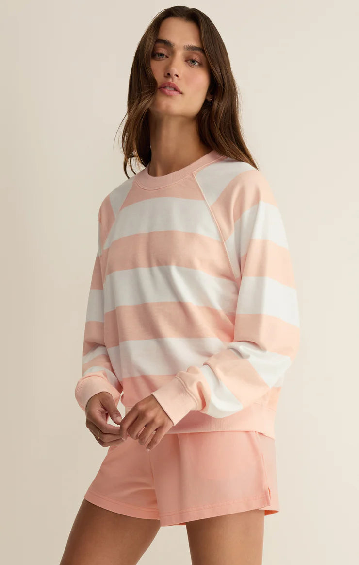 Saldana Stripe Sweatshirt