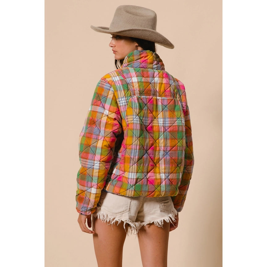 Vintage Plaid Jacket