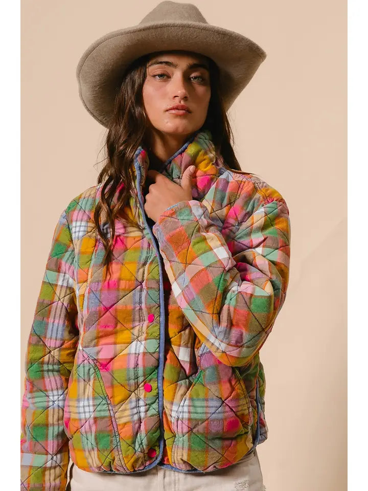 Vintage Plaid Jacket