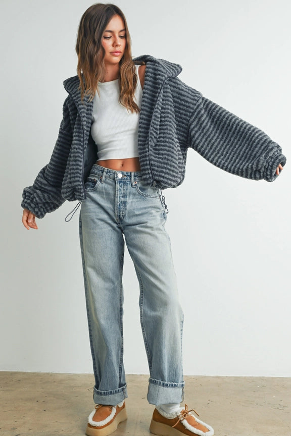 Cozy Collared Puffer Jacket