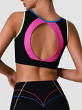 Contrast Sports Bra